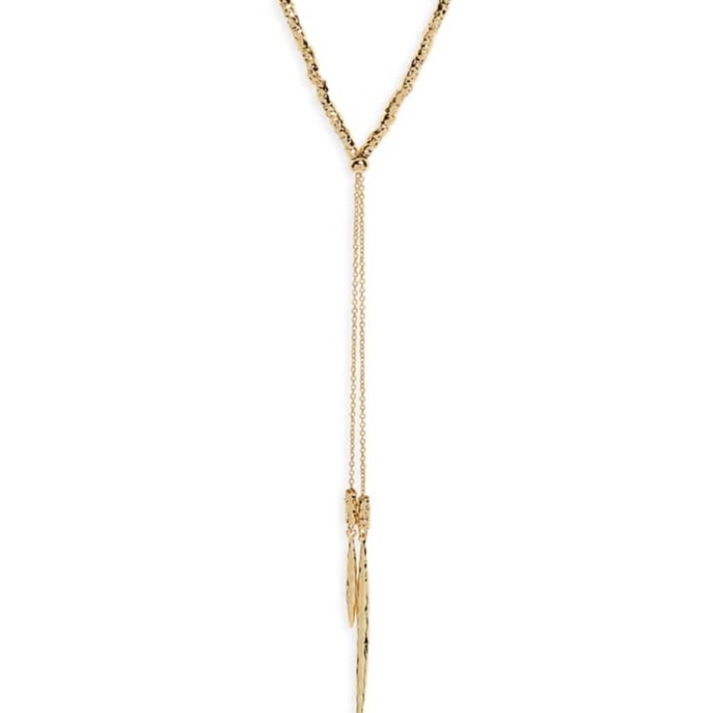 Gorjana Laguna adjustable lariat necklace